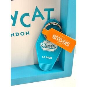 Jellycat LA Ski Club Pop- up Exclusive keychain BNWT